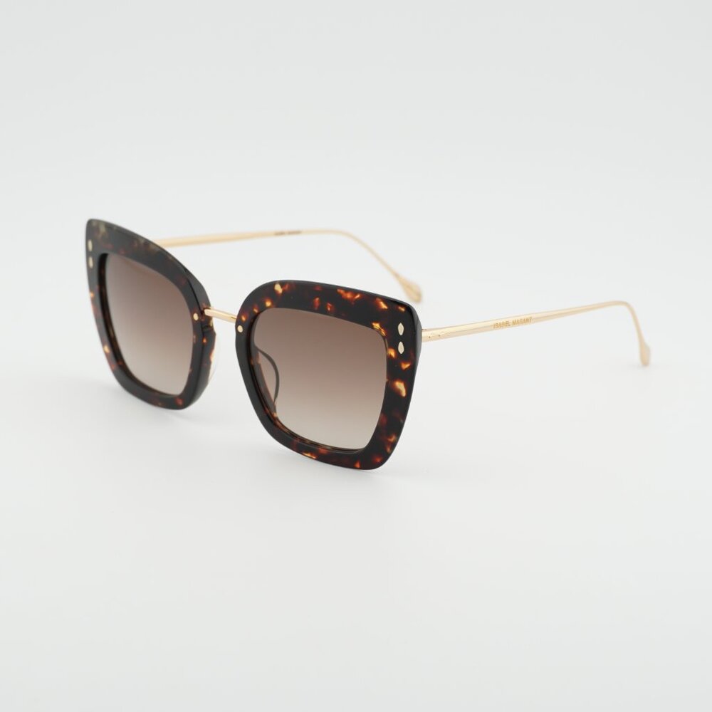 Isabel Marant IM 0083/G/S 02IK HA Sunglasses Havana Butterfly Frame,Brown Lenses